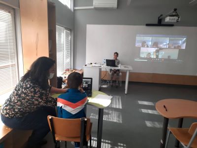 Обучения на ученици и педагогически специалисти по проект "Равен достъп до училищно образование в условията на кризи" - 1 ОУ Никола Й. Вапцаров - Берковица